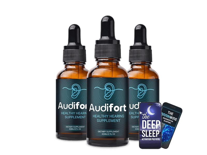 Audifort 3 Bottles — 90-Day Supply